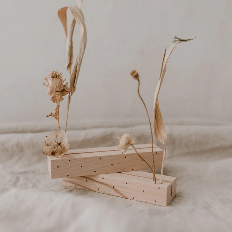 Karten_Blumenhalter 2er Set Punkte