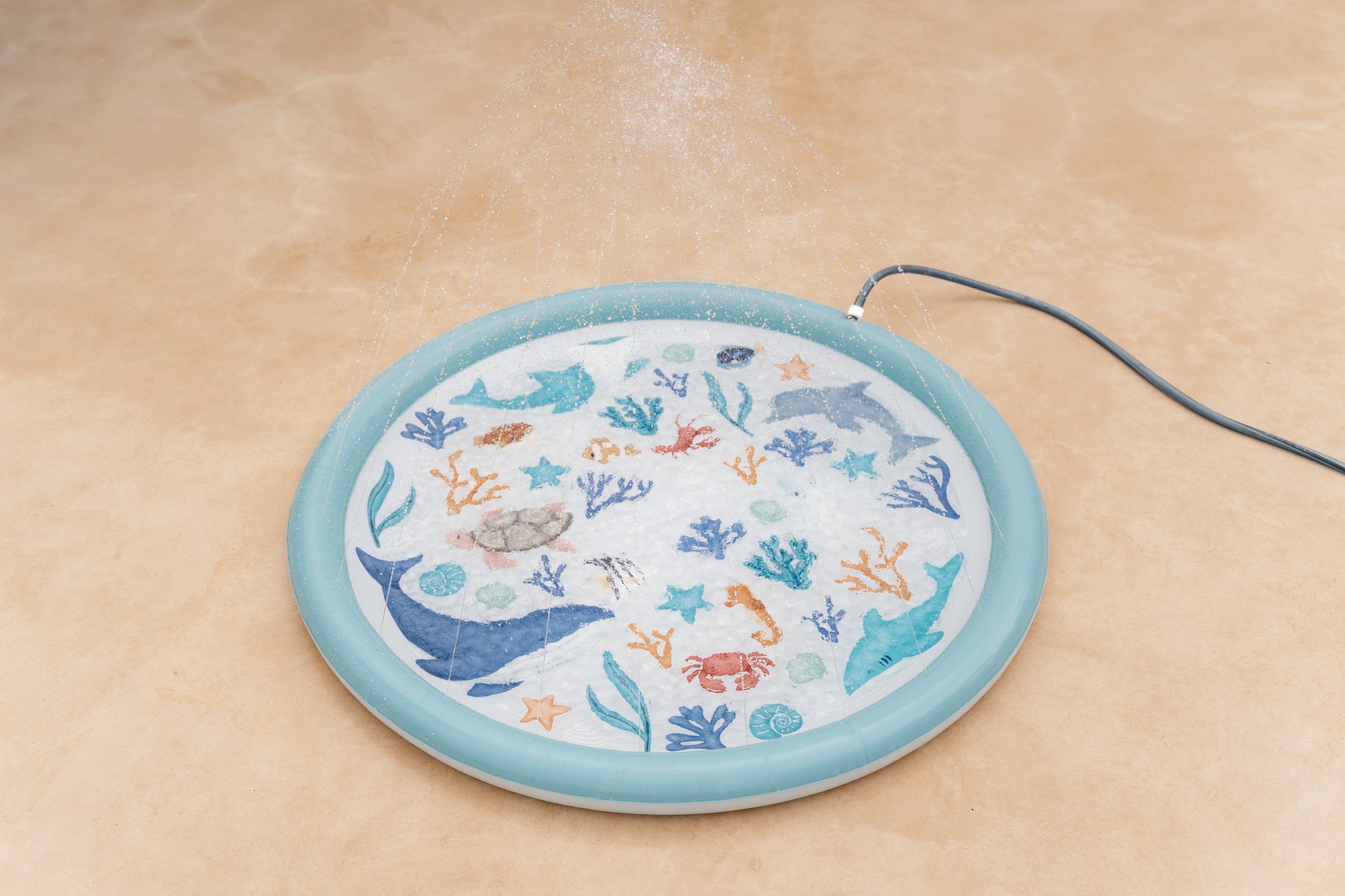 Little Dutch Wasserspielmatte "Ocean" - blau