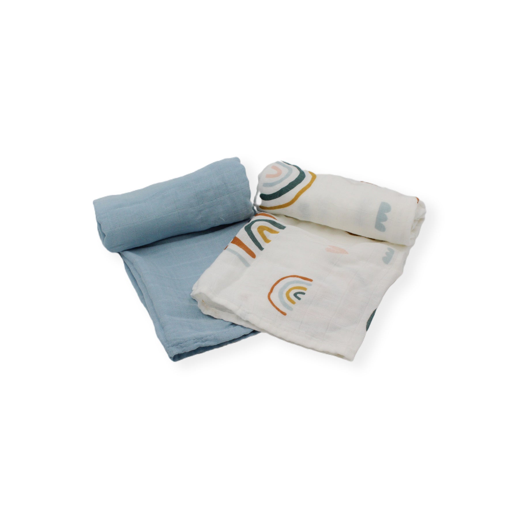 Dwergding mousseline doekjes set van 2 60x60 cm