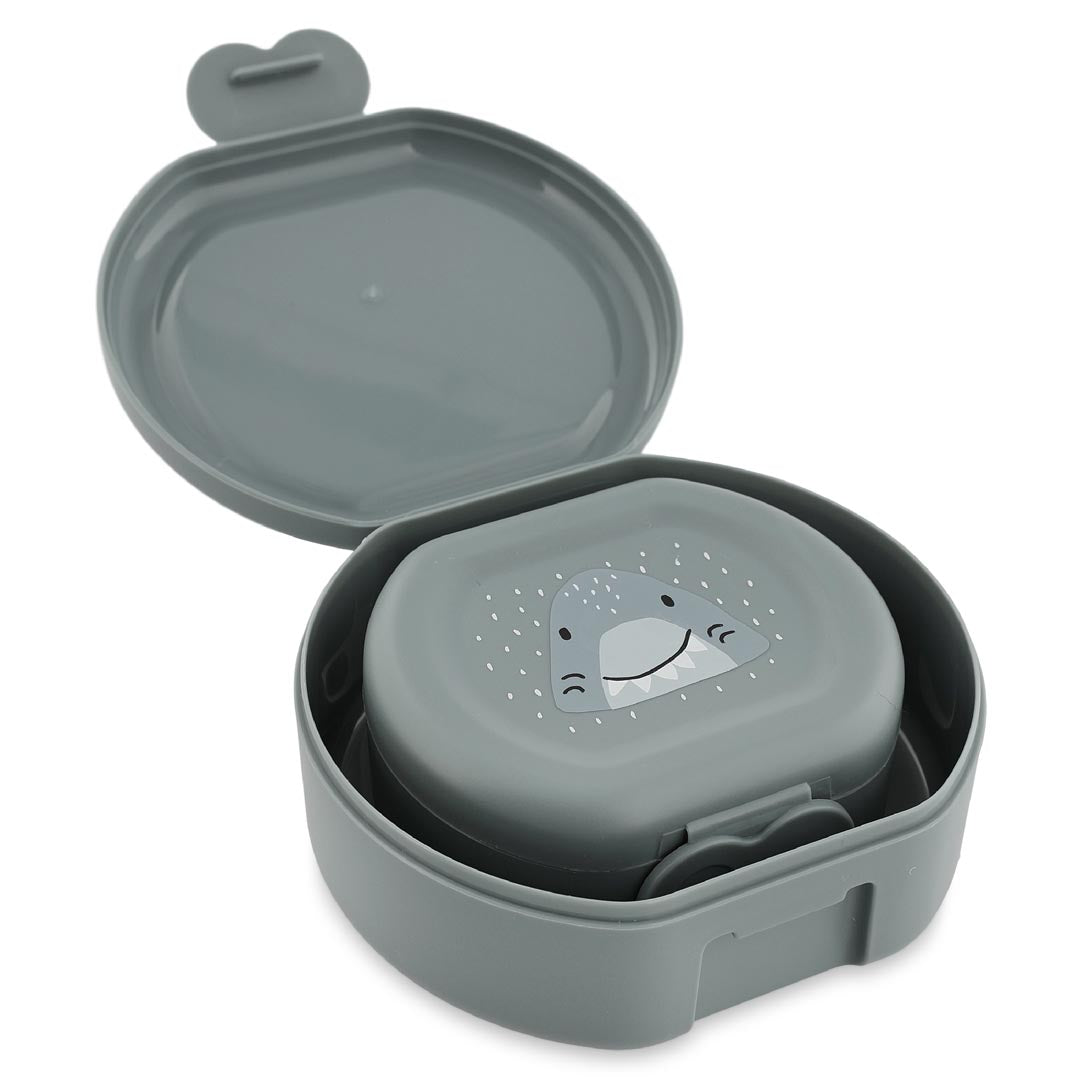 Trixie Snackbox met clip - Set van 2 - Mr. Shark