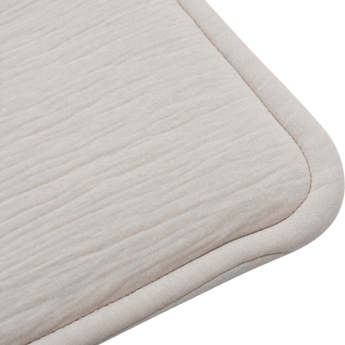 Zwergensache Krabbeldecke "110x110 cm" - Beige