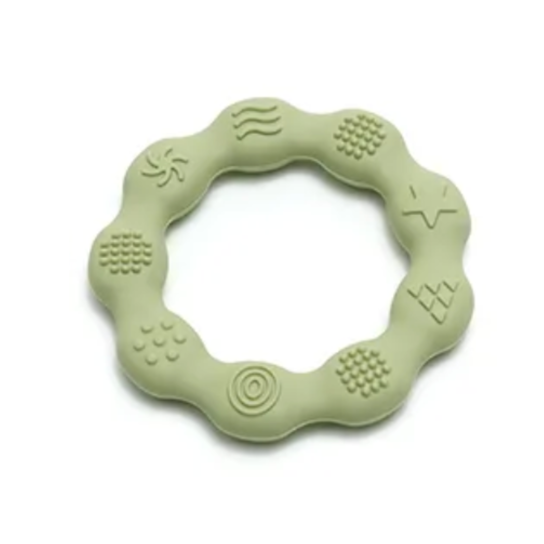 Zwergensache Beißring Silikon rund