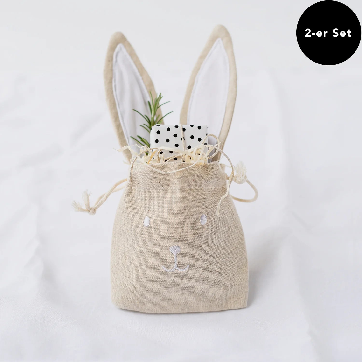 Geschenkbeutel Hase klein