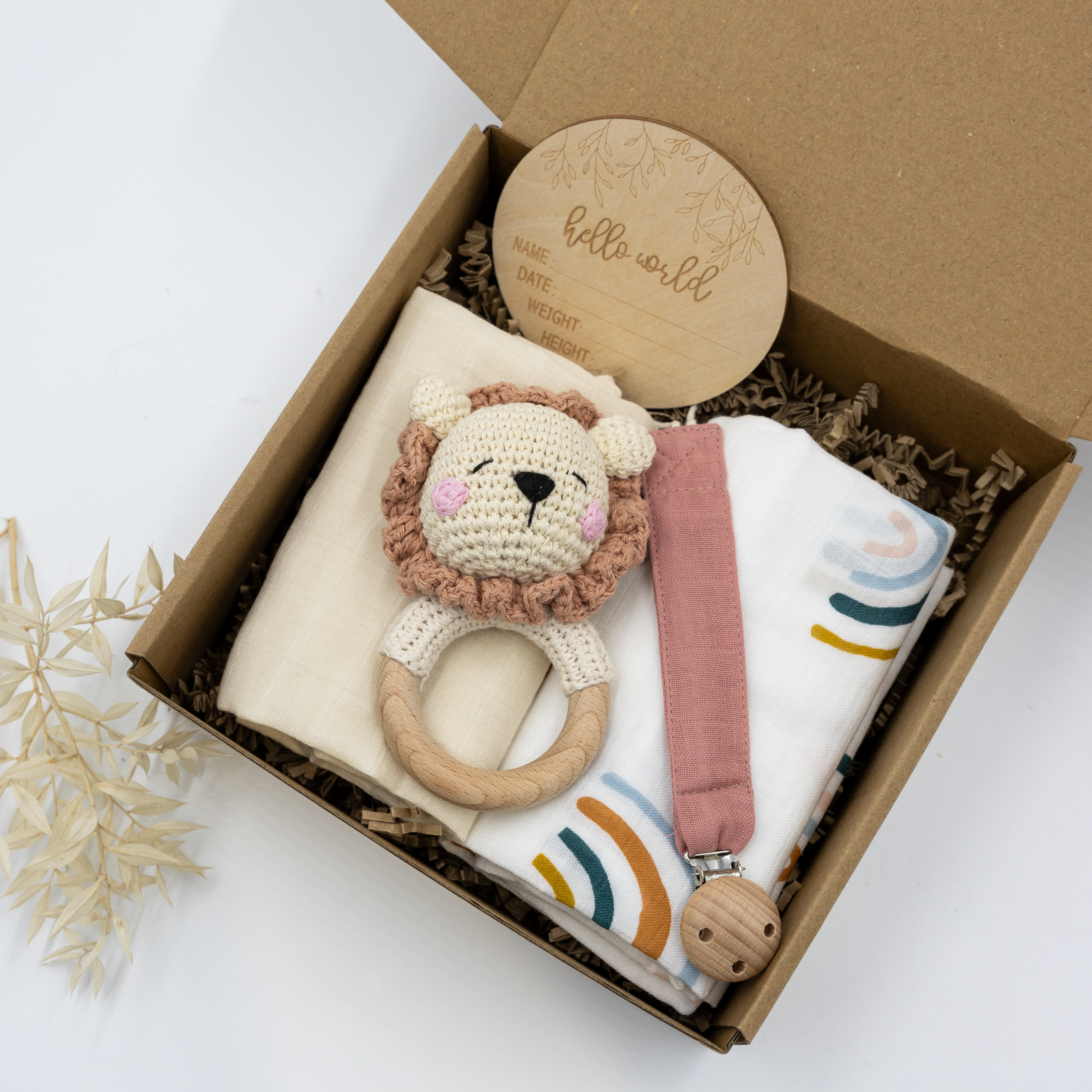Dwergding cadeauset klein "Leeuw"
