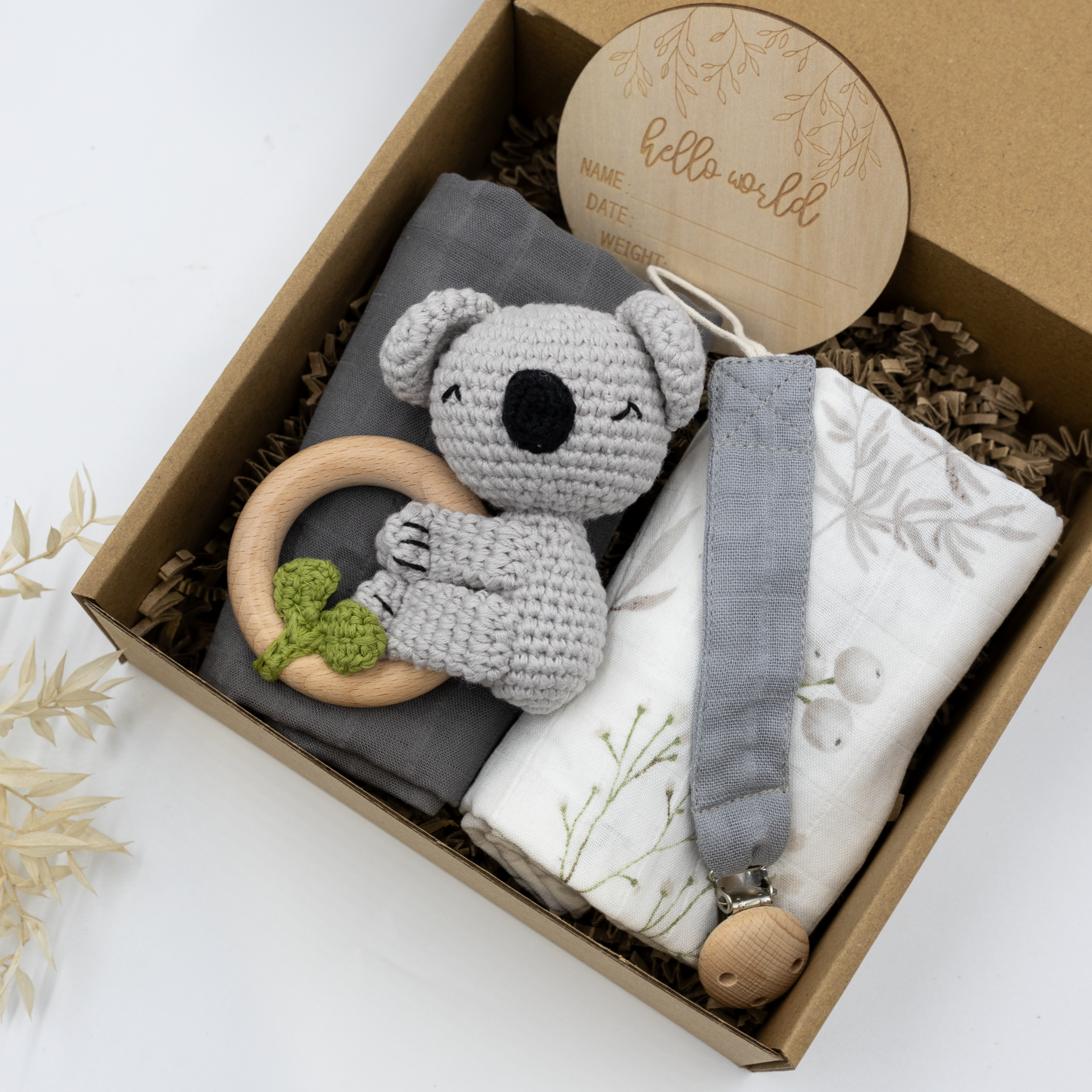 Dwergding cadeauset klein "Koala"