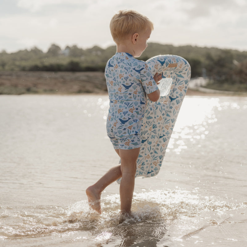 Little Dutch luchtbed Oceaan - Blauw