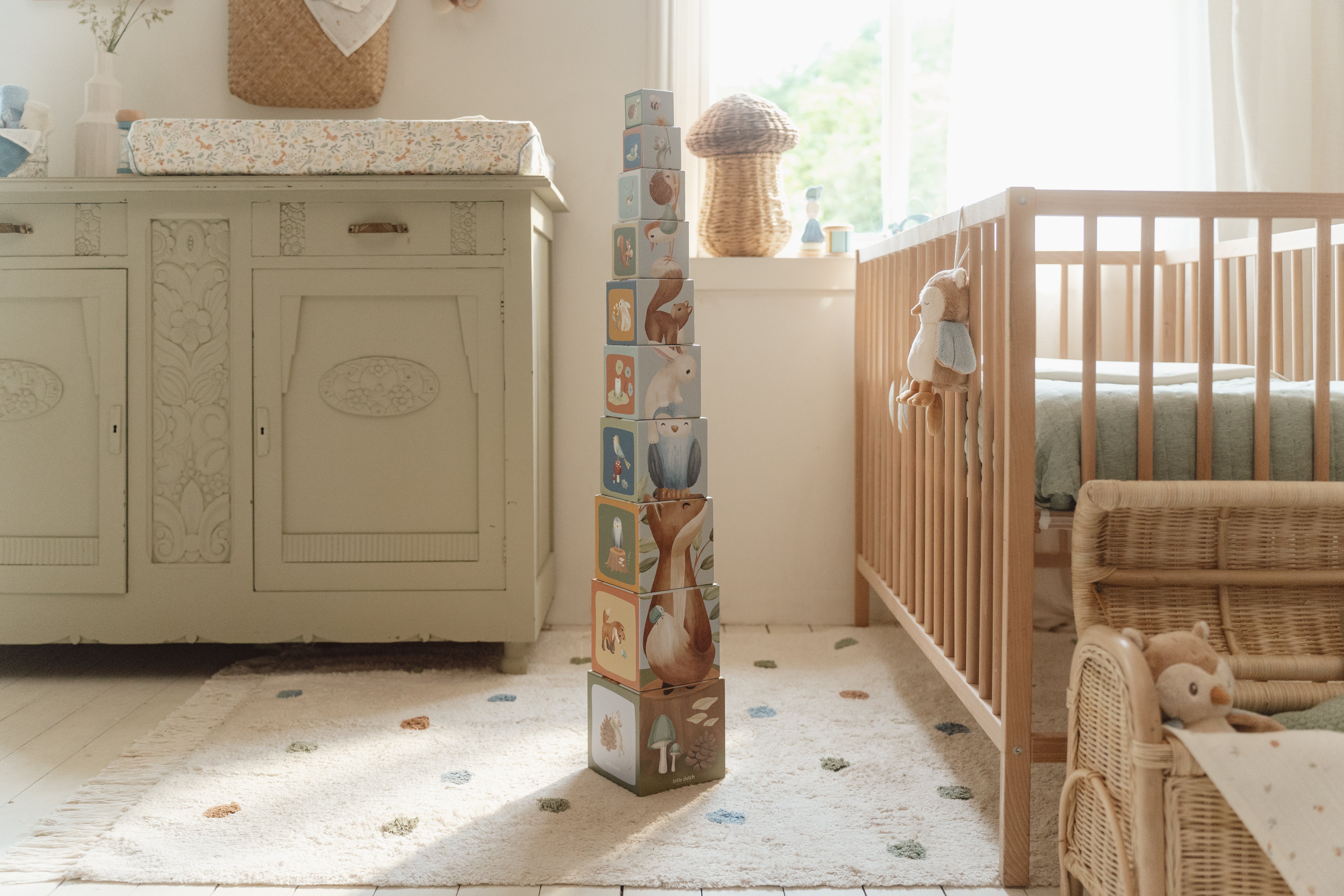 Little Dutch Stapelblöcke "Forest Friends"