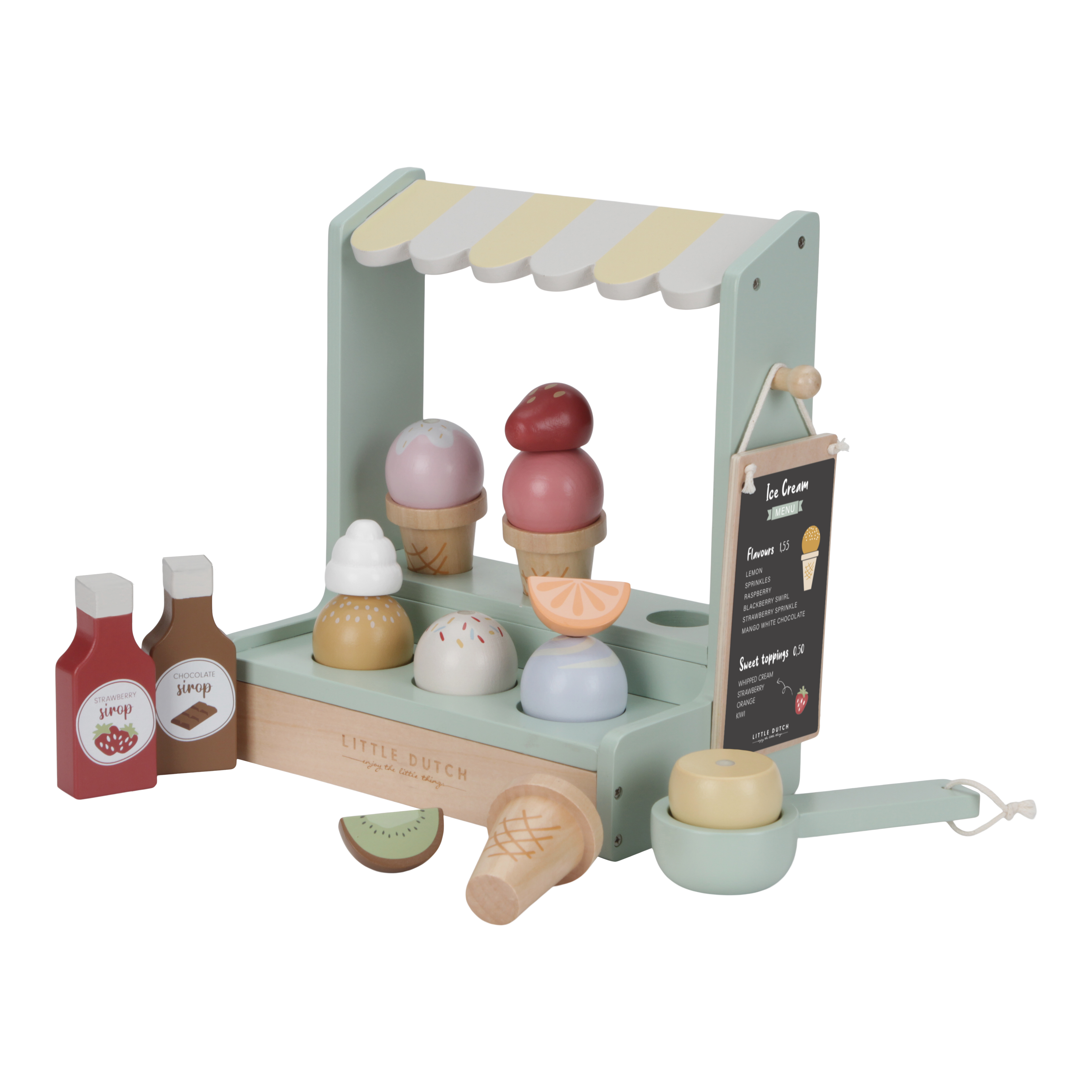 Little Dutch IJssalon gemaakt van hout