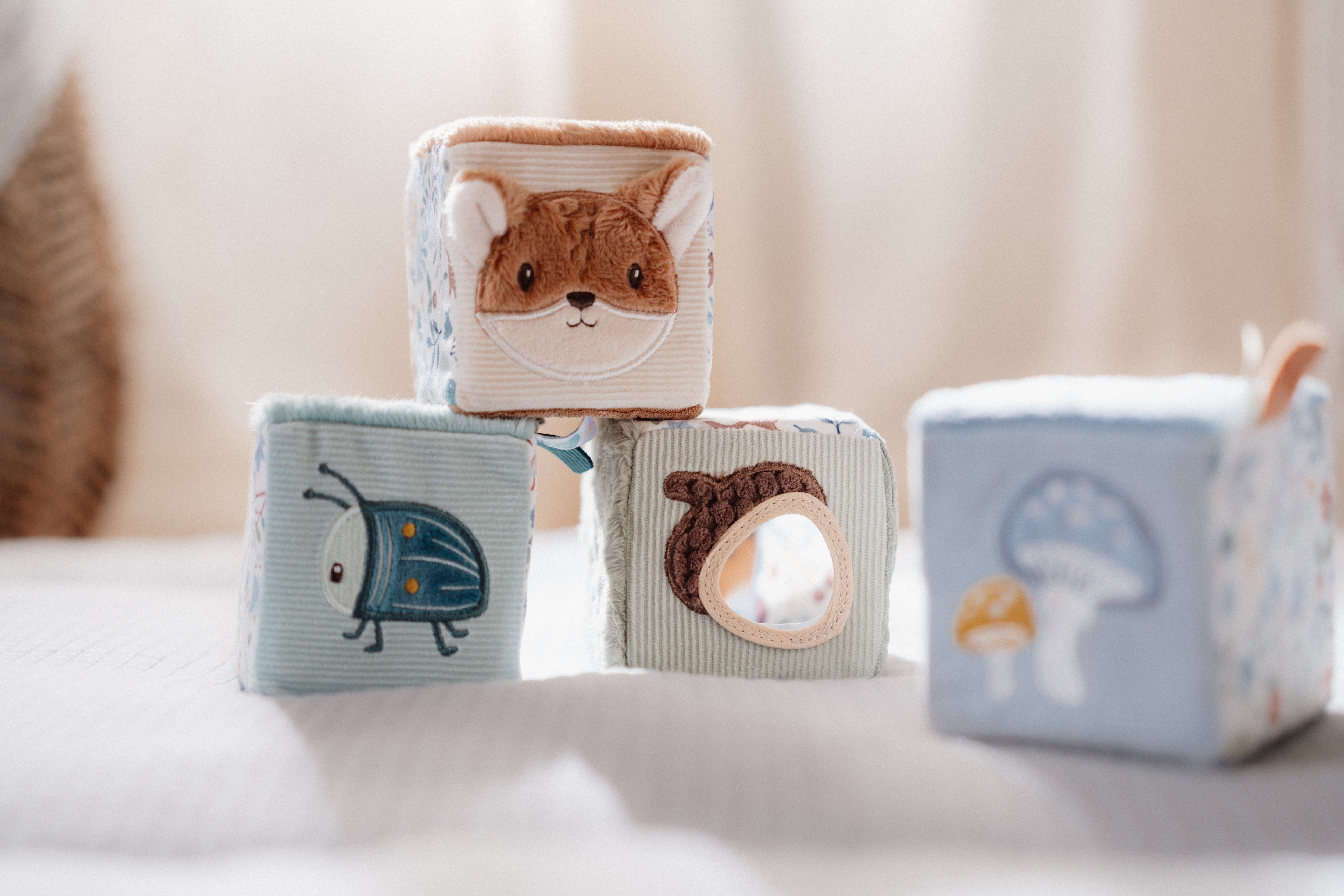 Little Dutch Stoffwürfel Set "Forest Friends"