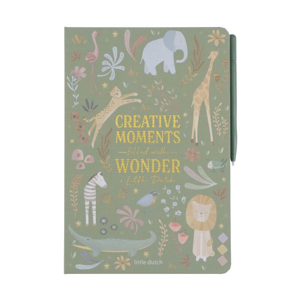 Little Dutch Zeichen Tablet "Safari Friends" grün