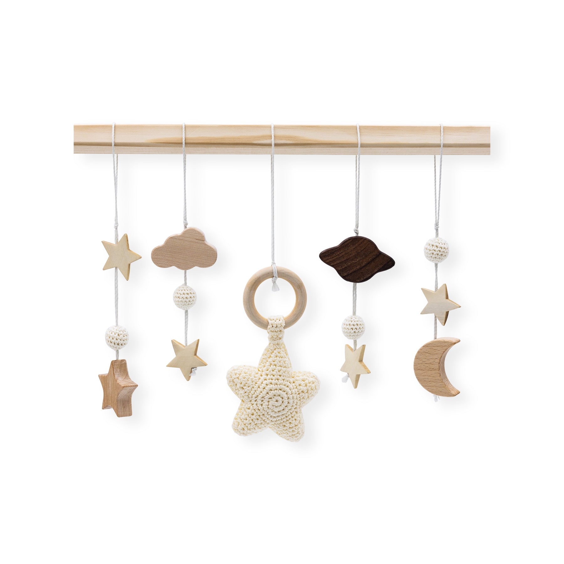 Zwergensache strik hanger vintage geel