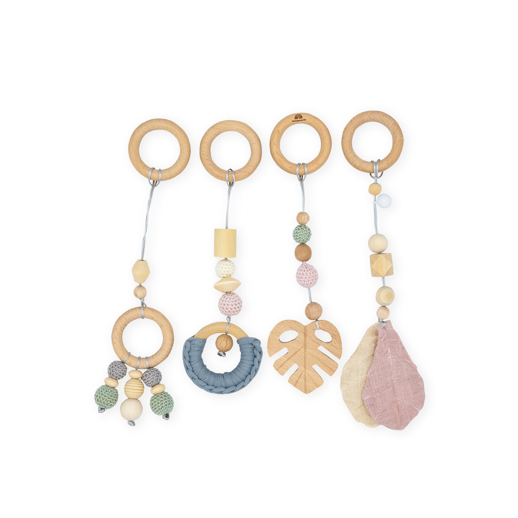 Zwergensache Spielbogenanhänger Vintage Rosa