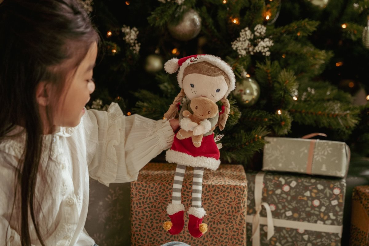 Little Dutch Weihnachtspuppe Rosa 35cm