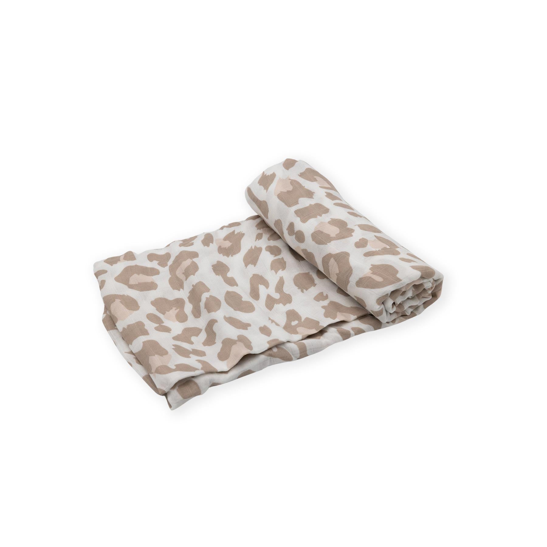 Zwergensache Musselin Bambus/Baumwolle Leopard