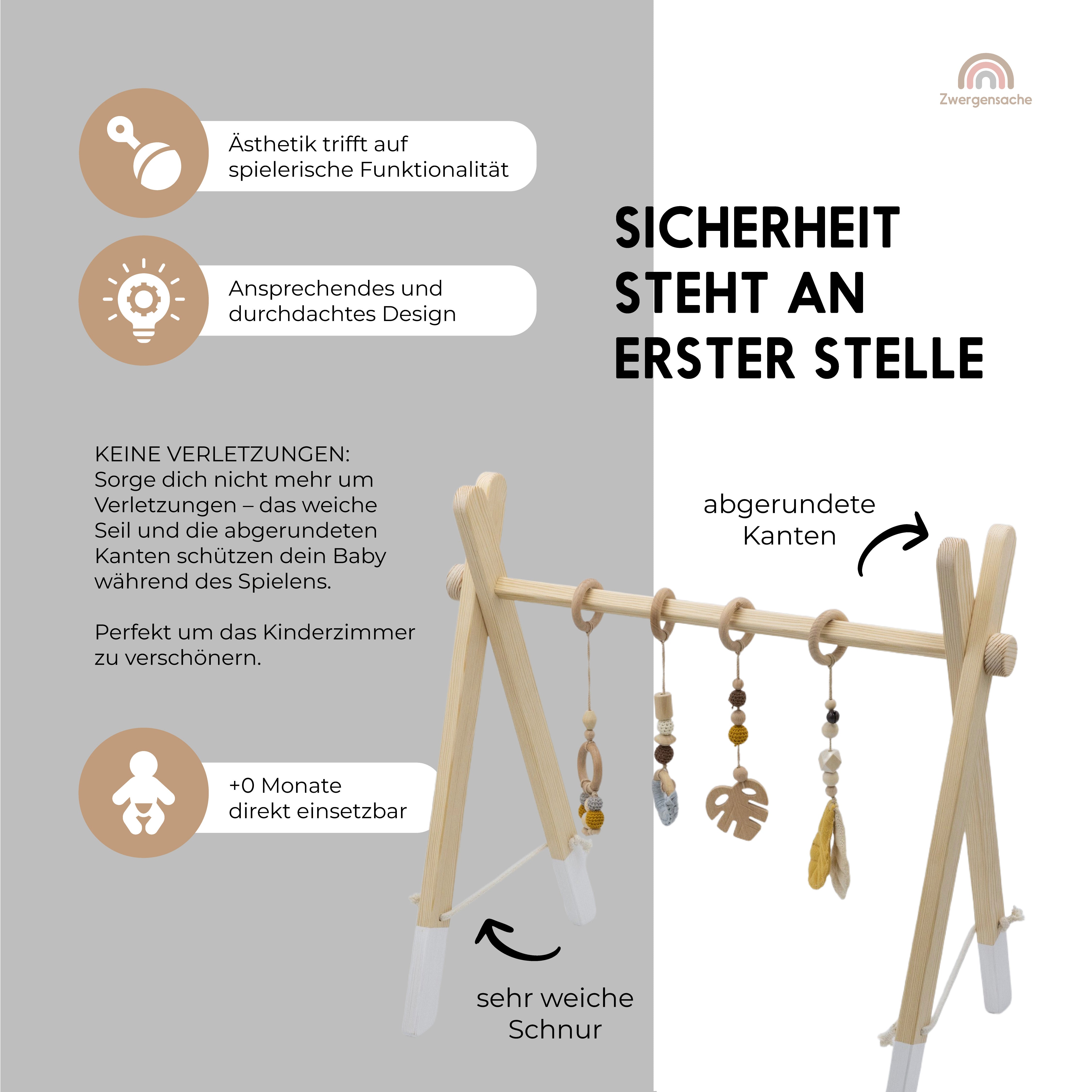 Houten speelboog / zonder aanhanger