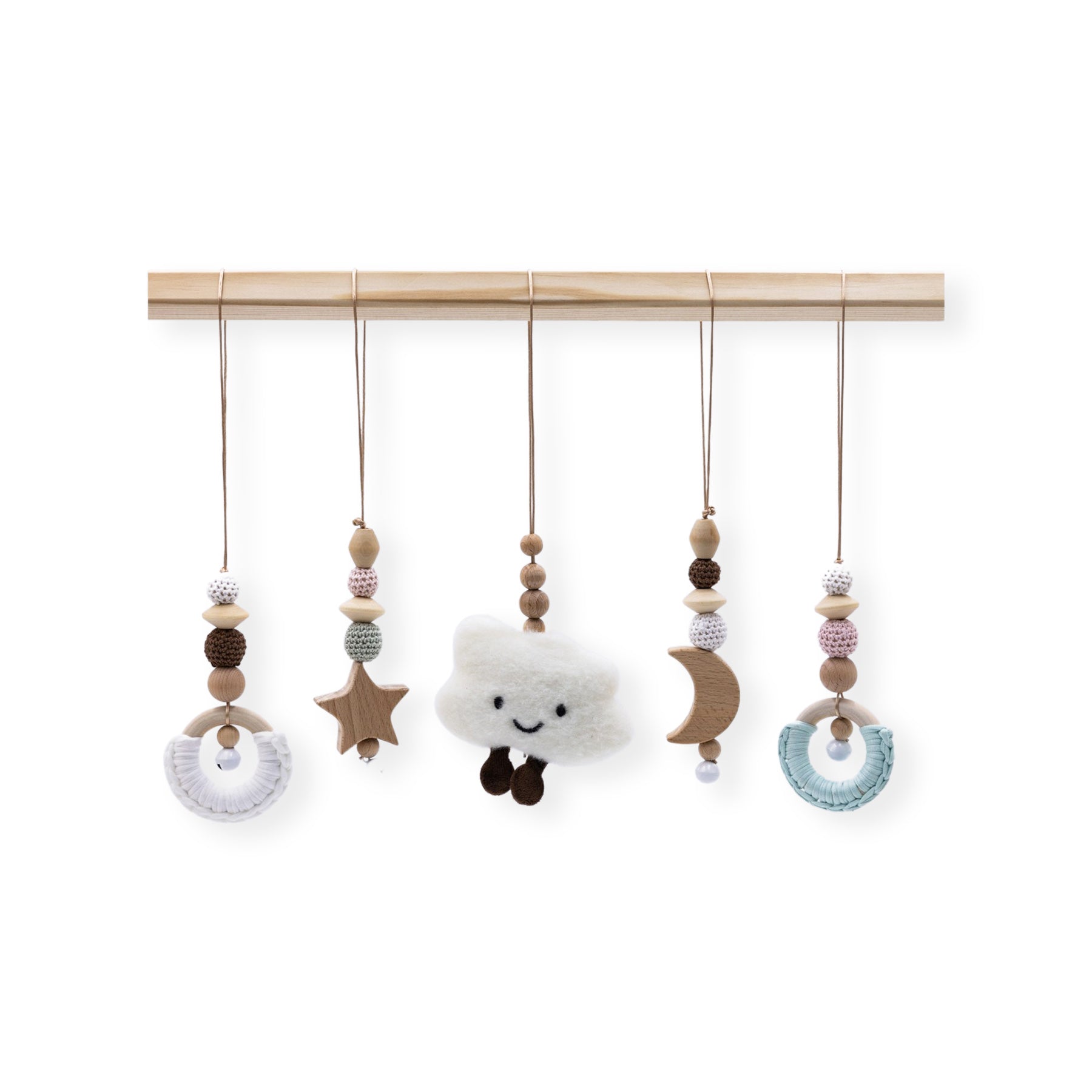 Zwergensache Spielbogenanhänger Himmelsfreunde