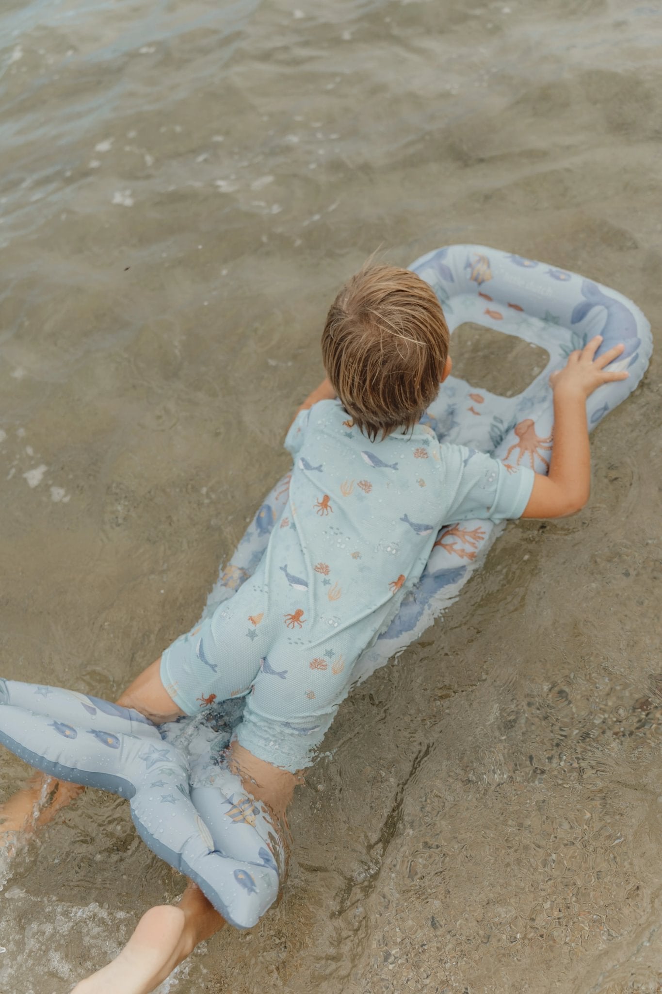 Little Dutch Luftmatratze mit Flosse Ocean World