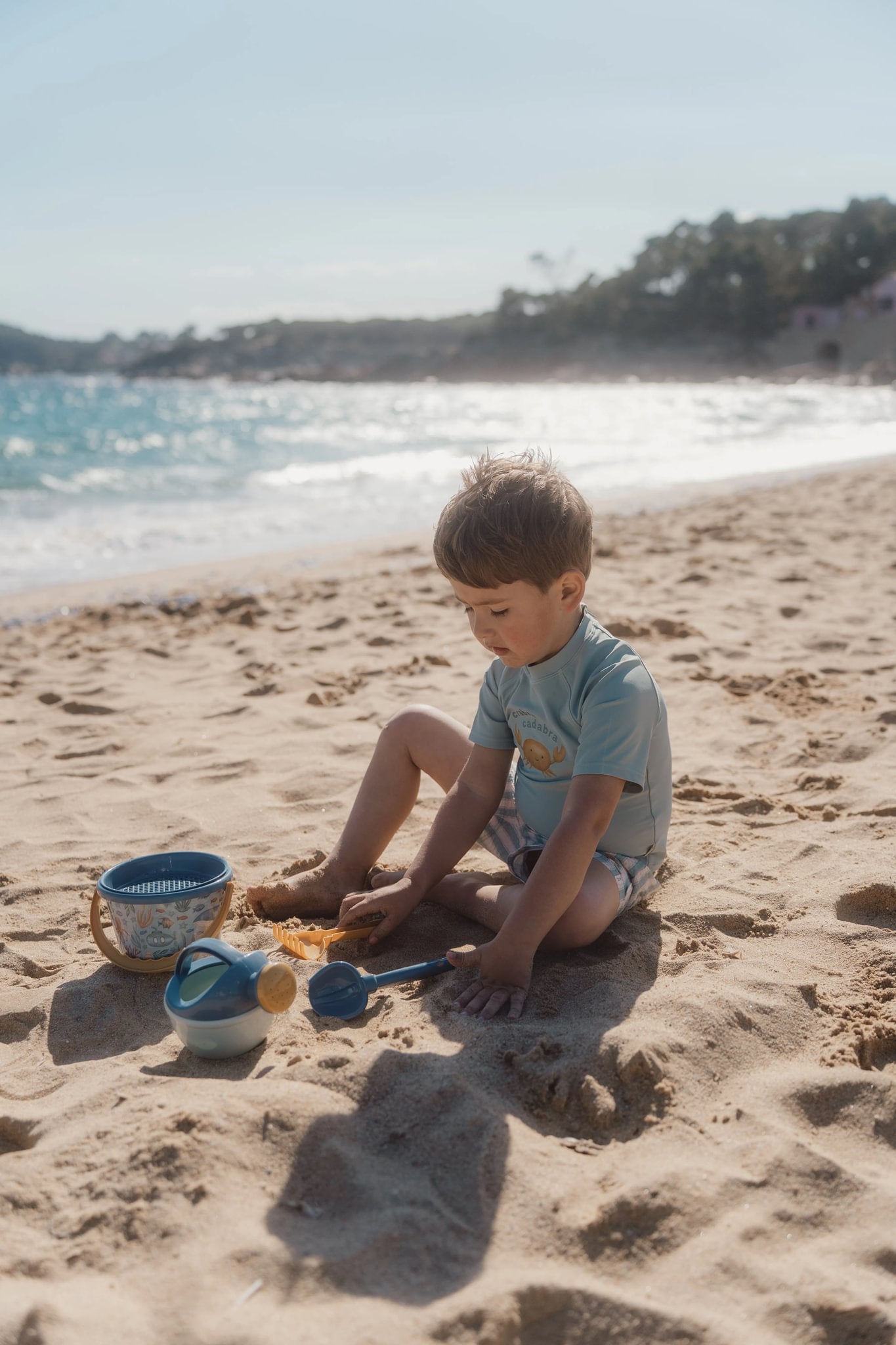 Little Dutch Roze Strandset - Bloemen