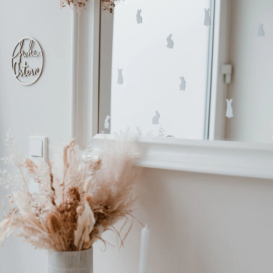 Eulenschnitt Sticker "Hasen"