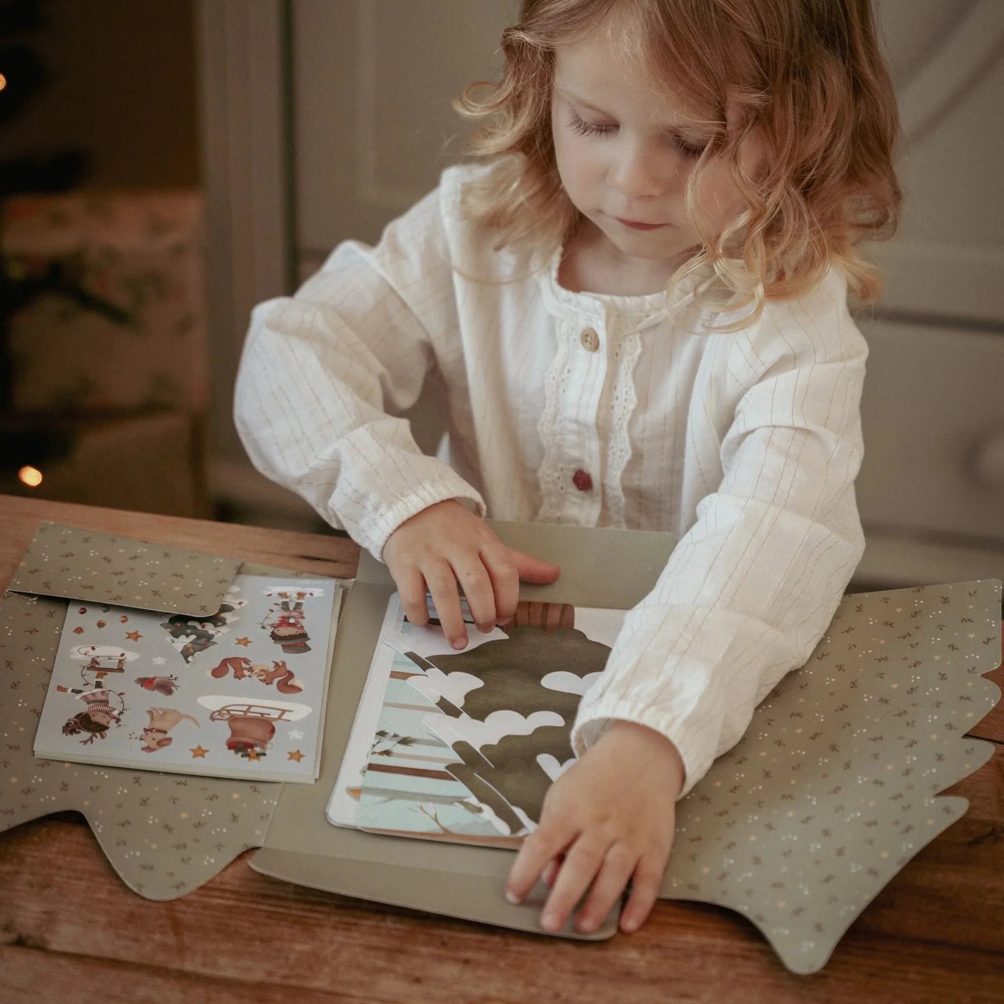 Little Dutch Sticker Buch Weihnachten