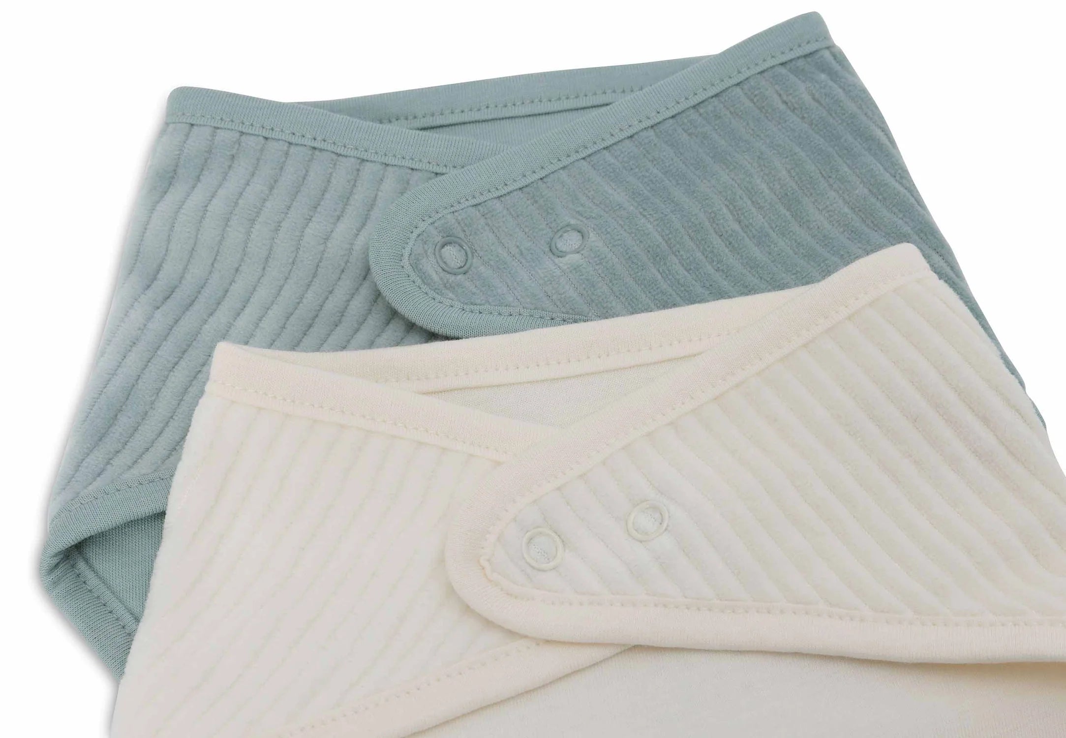 Jollein Lätzchen Bandana - Sea Green/Ivory - 2 Stück