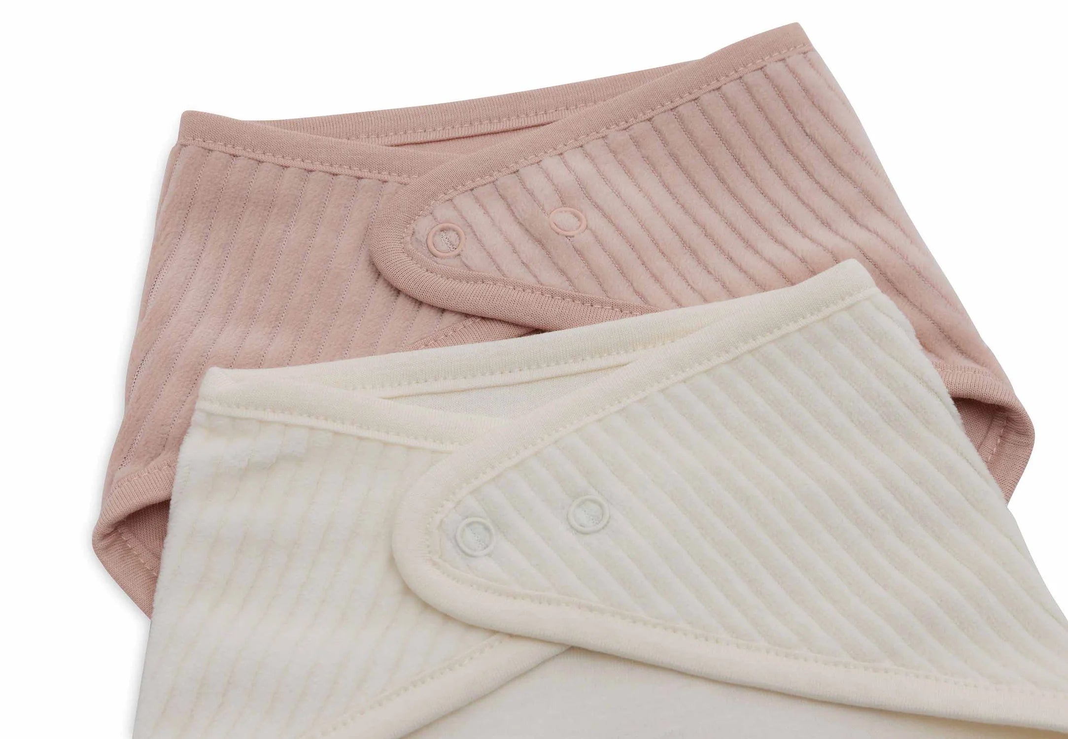 Jollein Lätzchen Bandana - Wild Rose/Ivory - 2 Stück