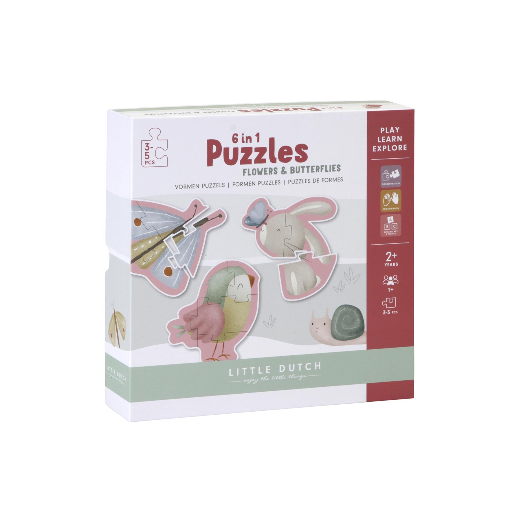 Little Dutch 6-in-1 Puzzle