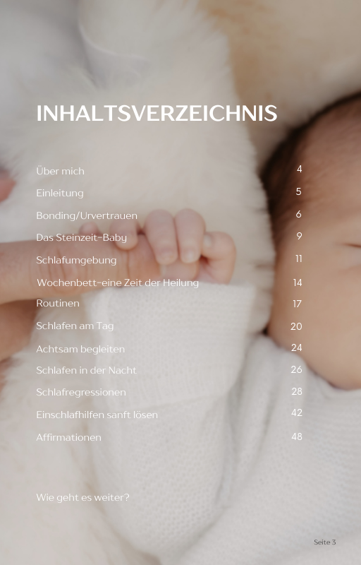 Schlafberatung Baby – Der ultimative E-Book Ratgeber zu Babyschlaf