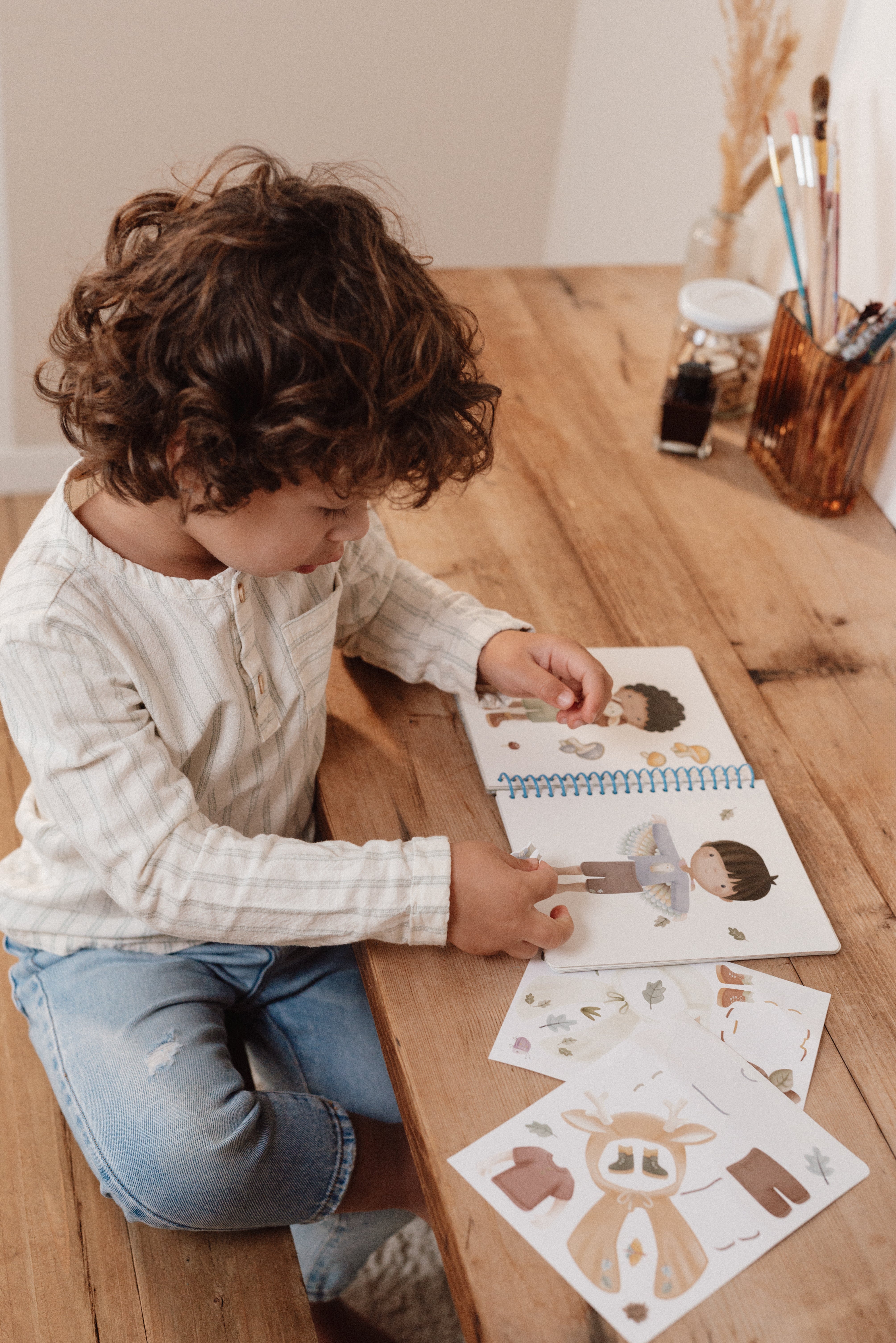 Little Dutch Anzieh-Buch "Forest Friends"