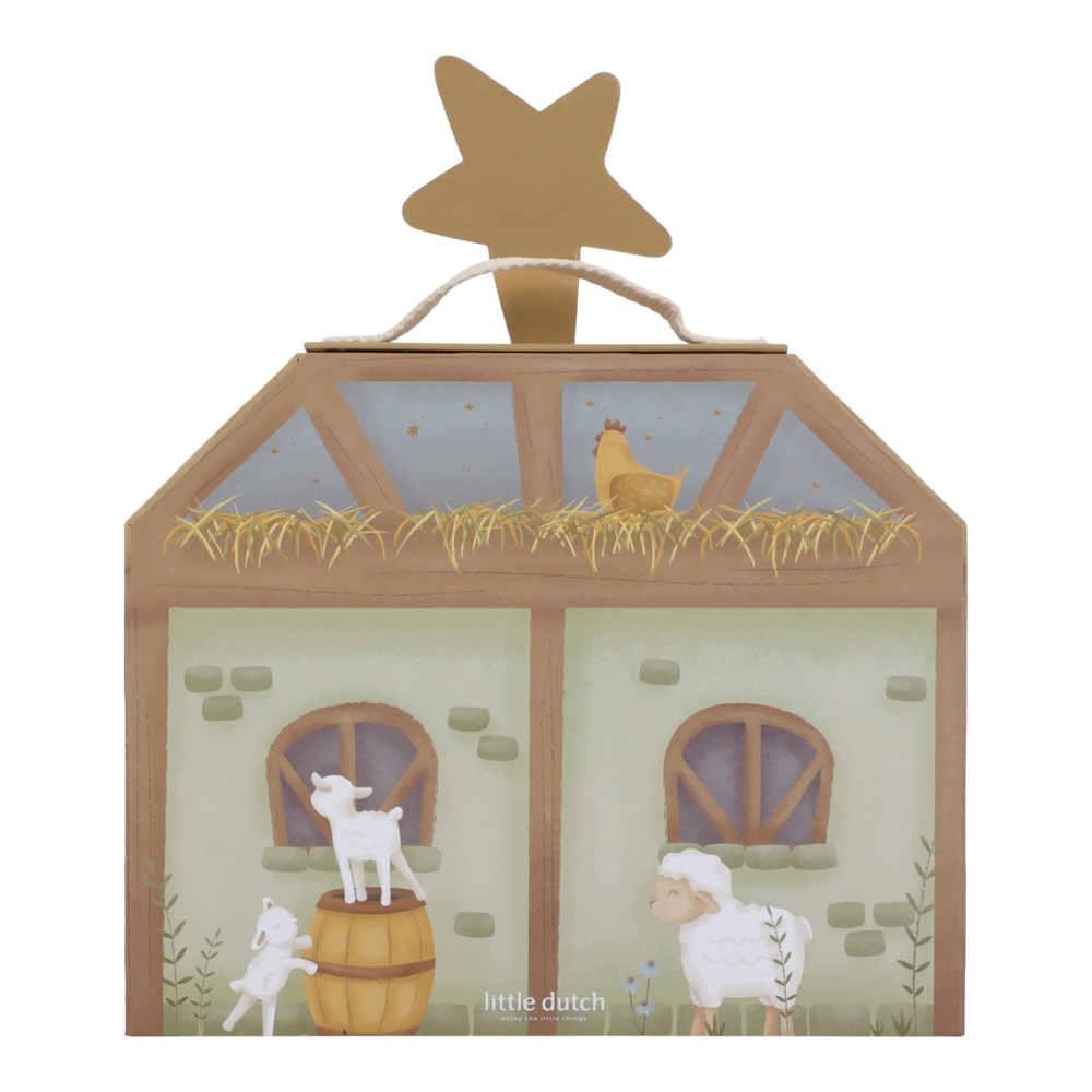 Little Dutch Spielset Weihnachtskrippe