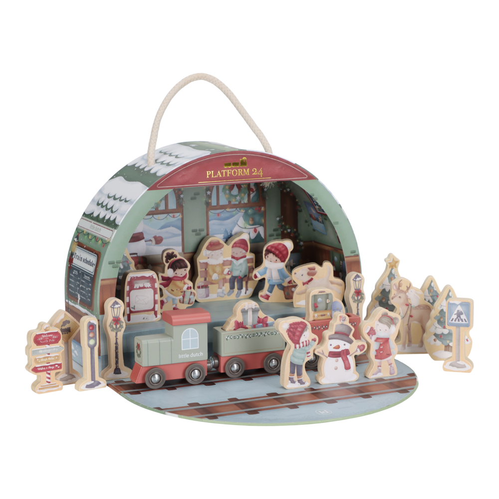Little Dutch Adventskalender Eisenbahn