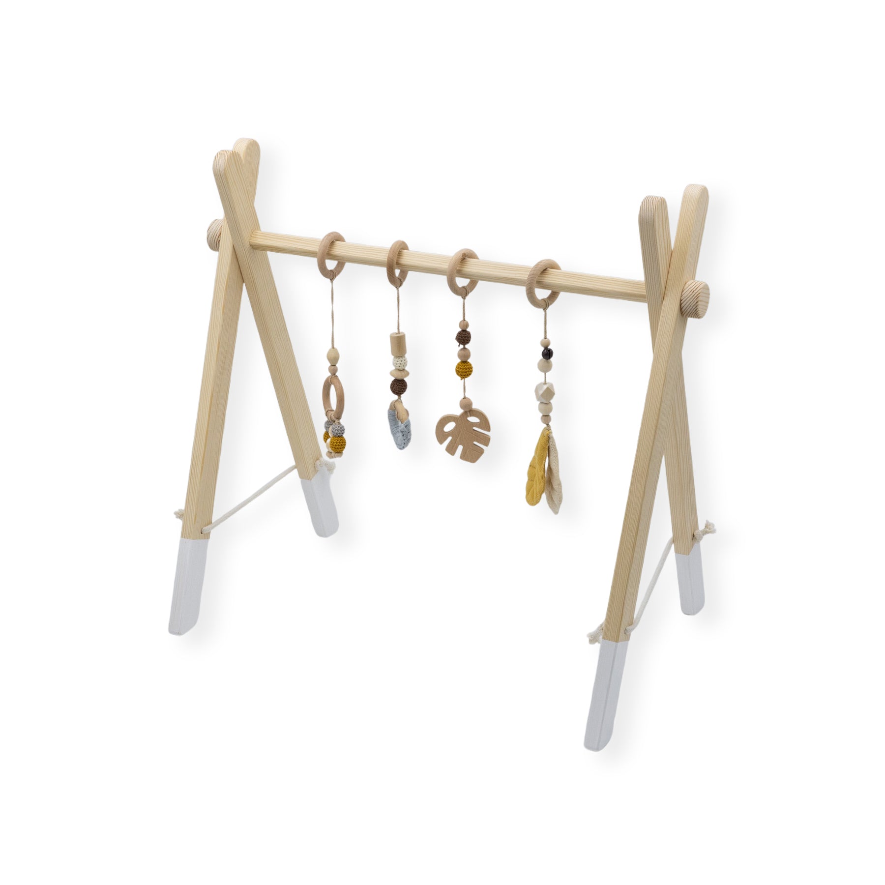 Premium Spielbogen aus Holz / Ohne Anhänger - klappbar