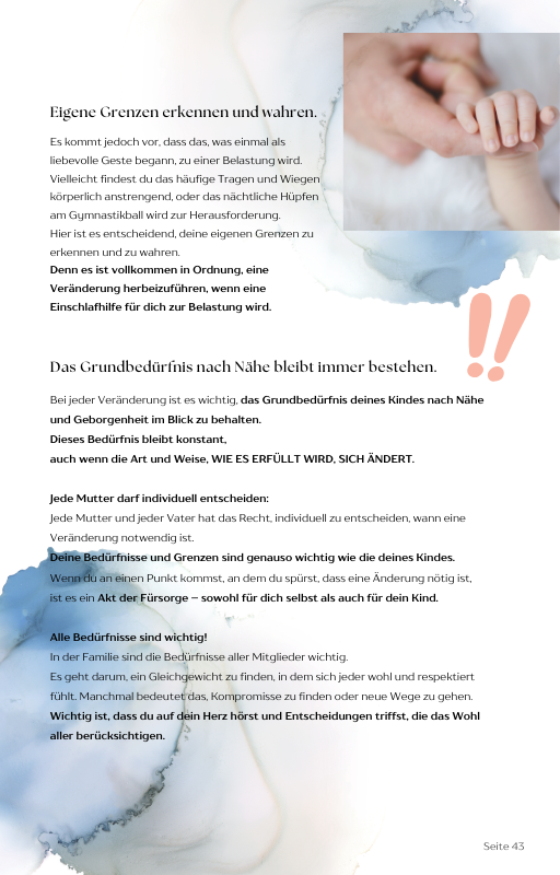 Schlafberatung Baby – Der ultimative E-Book Ratgeber zu Babyschlaf