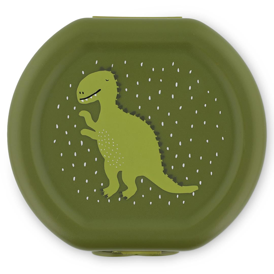Trixie Snackbox mit Clip - 2er-Set - Mr. Dino
