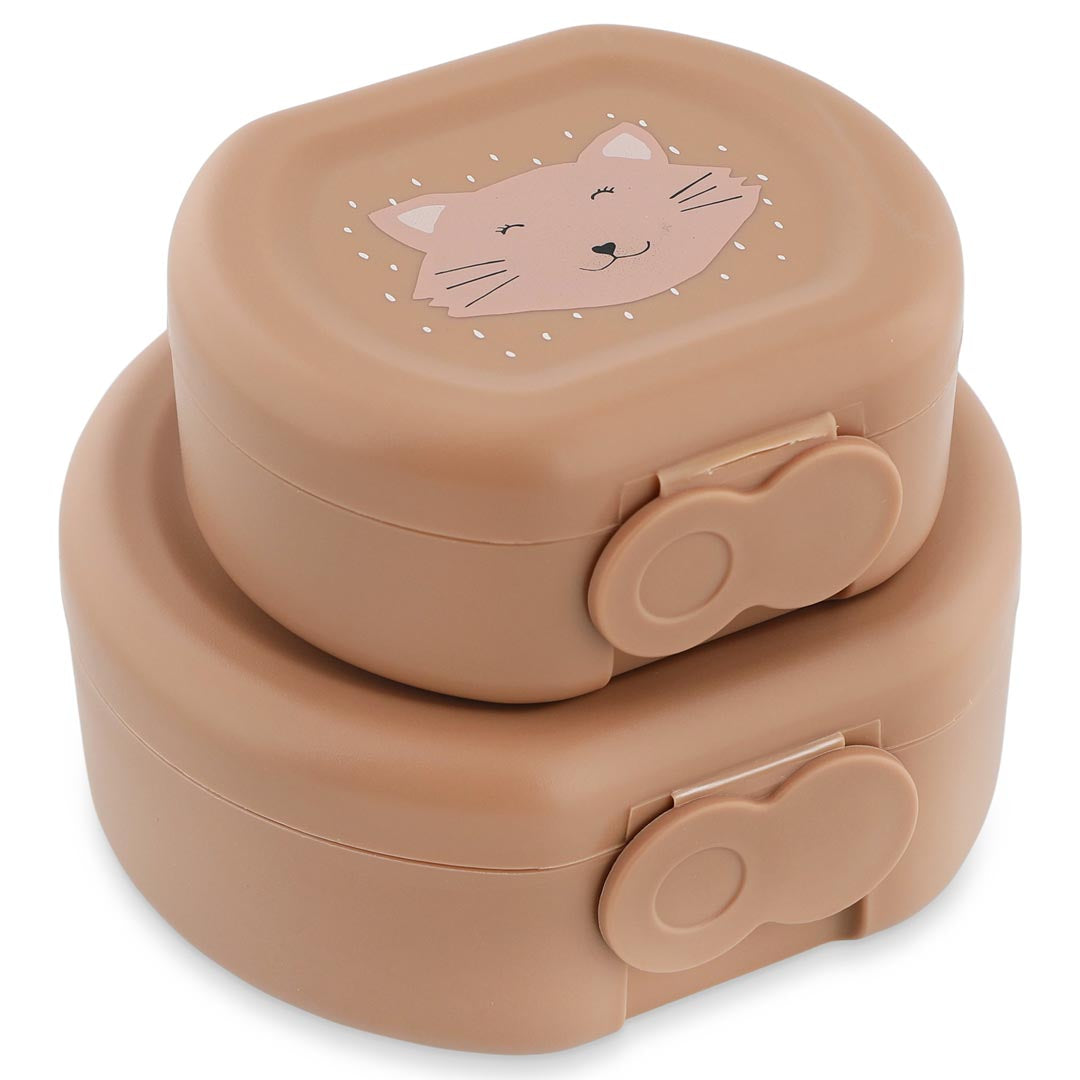 Trixie Snackbox mit Clip - 2er-Set - Mrs. Cat