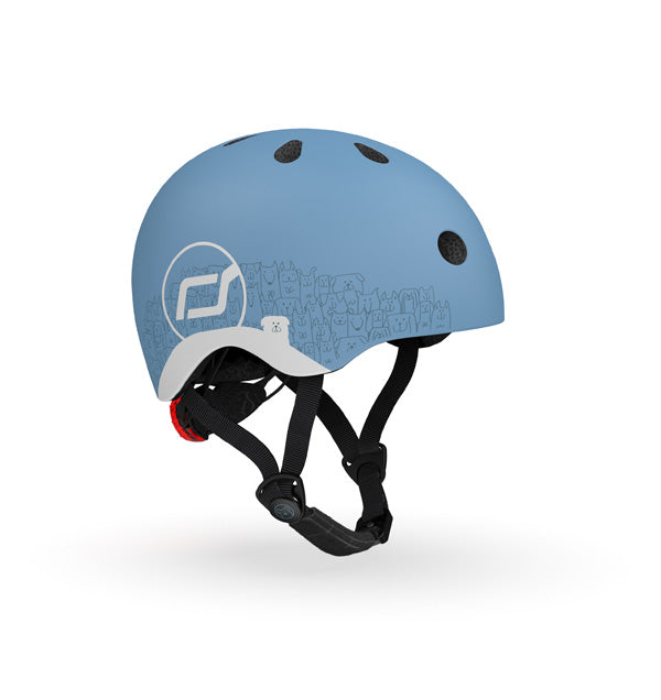Scoot &amp; Ride Reflektier Helm XXS - S