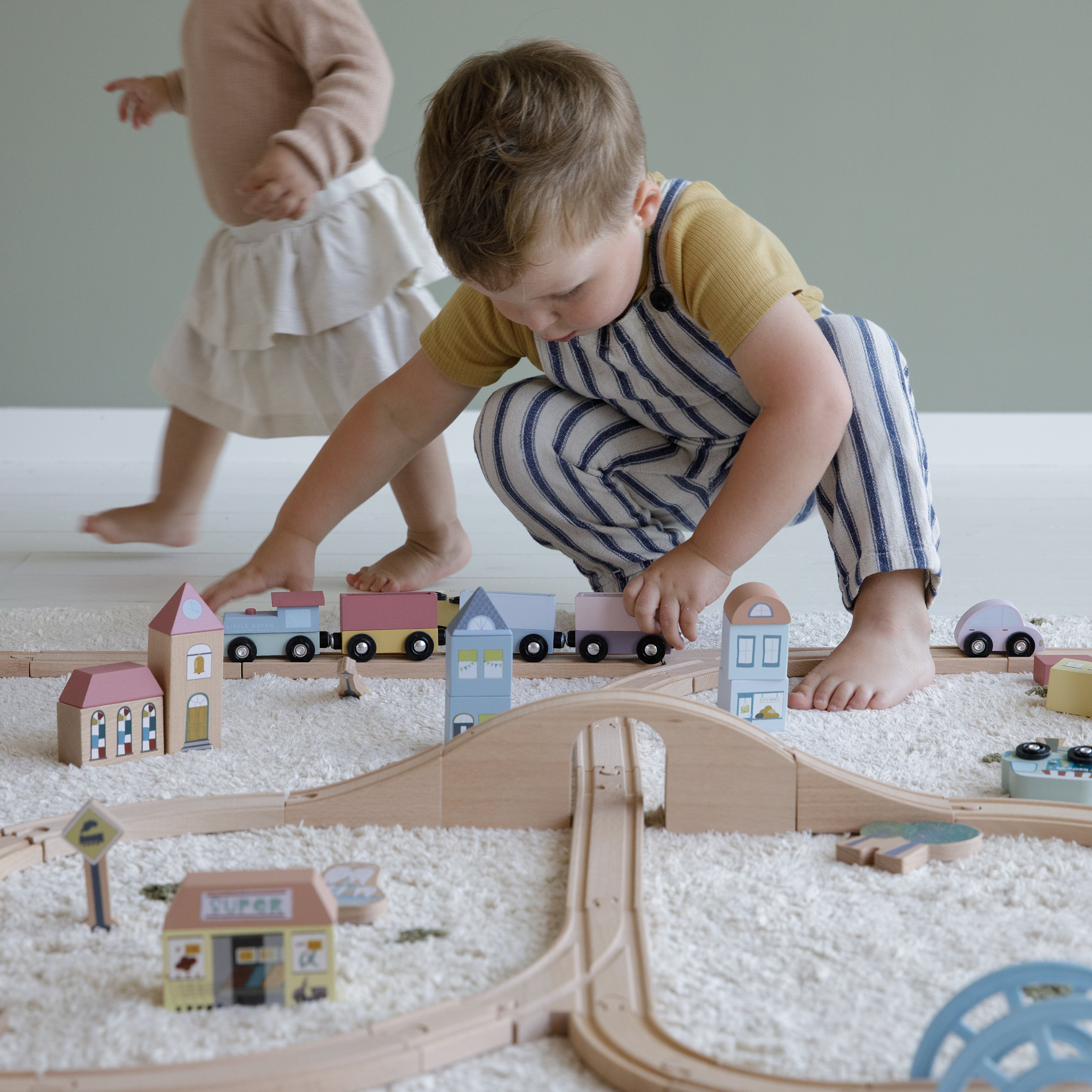 Little Dutch houten trein XXL
