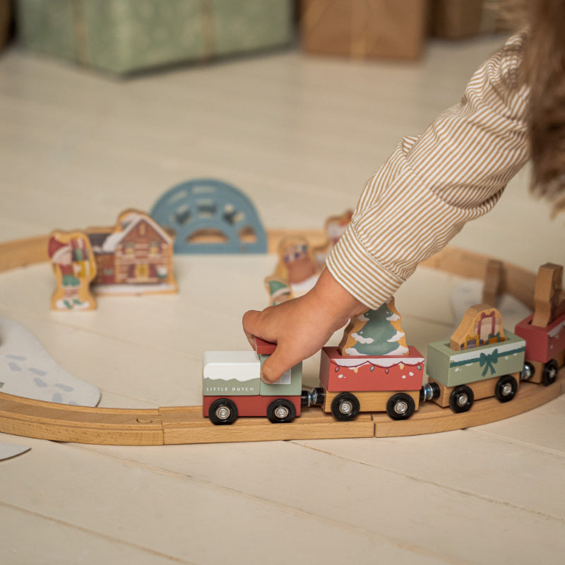 Little Dutch Holzeisenbahn  "Weihnachten"