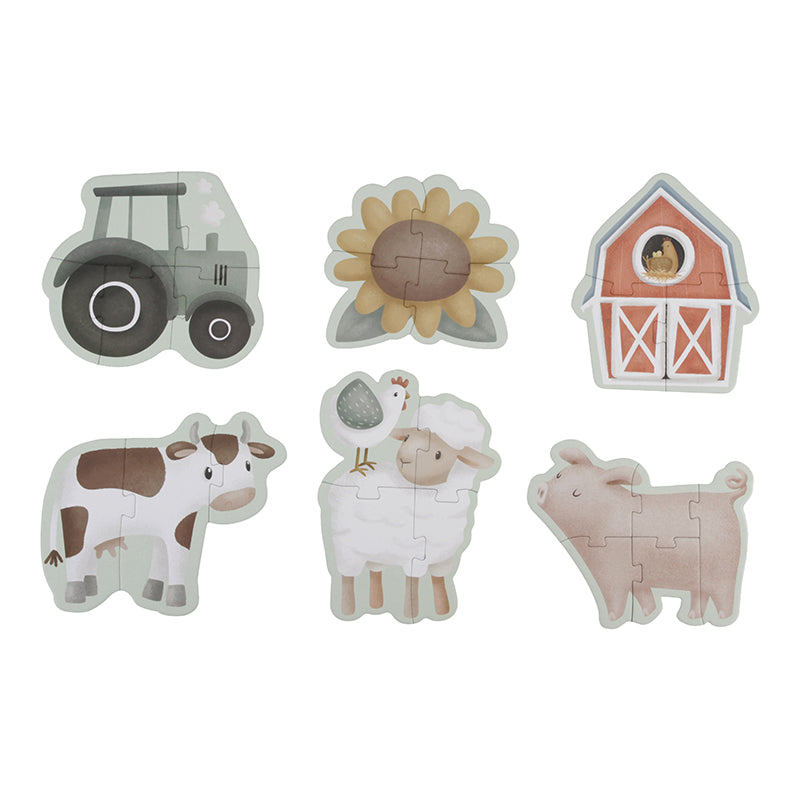 Little Dutch 6-in-1 Puzzle "Little Farm"