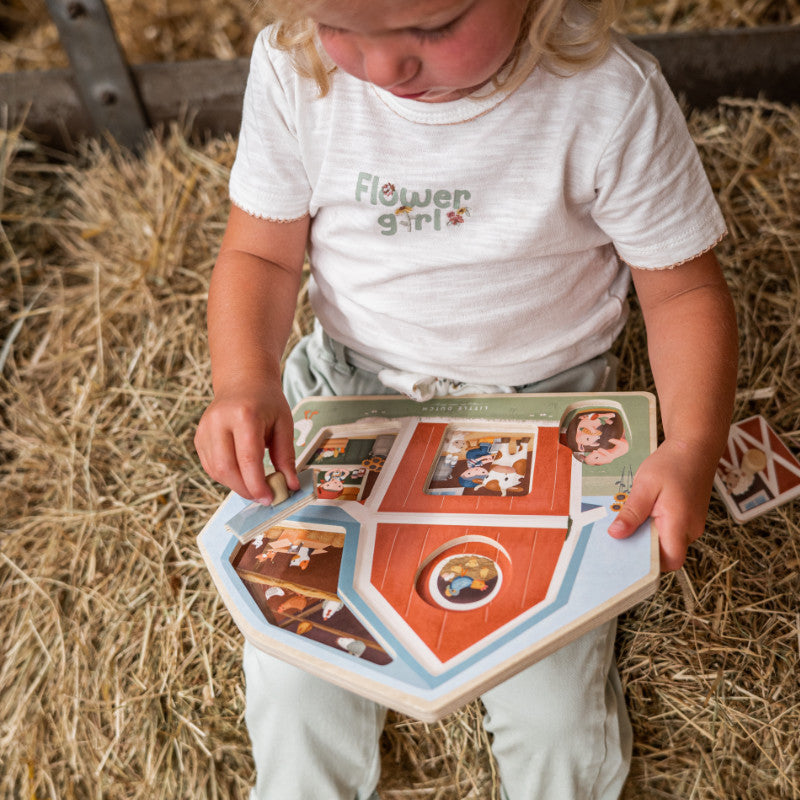 Little Dutch Holzpuzzle Little Farm