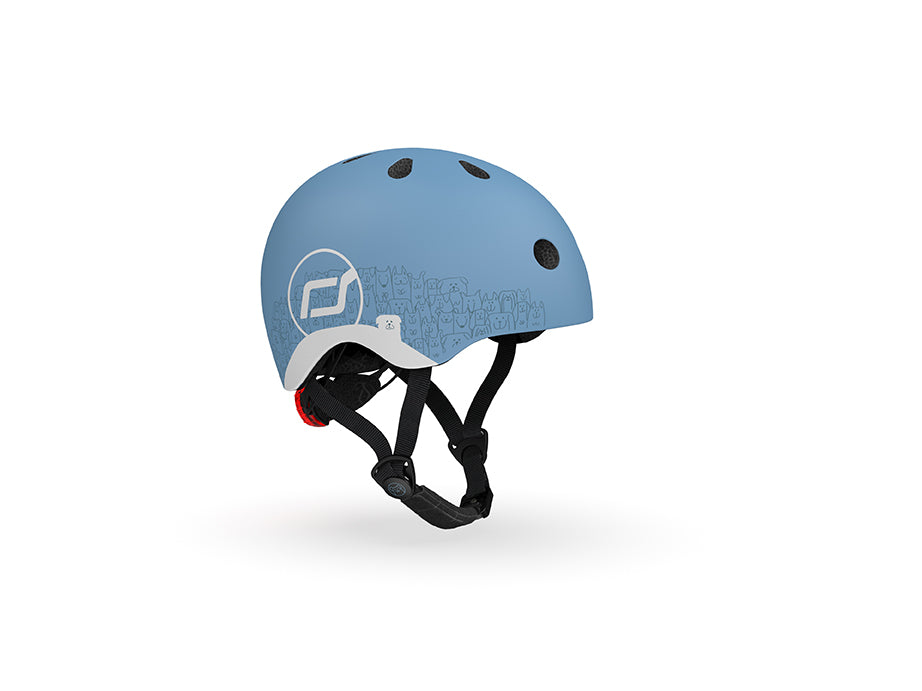 Scoot &amp; Ride Reflektier Helm XXS - S