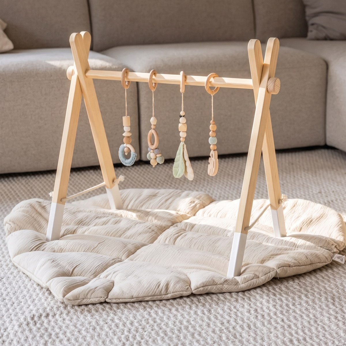 Zwergensache Spielbogen Baby klappbar

