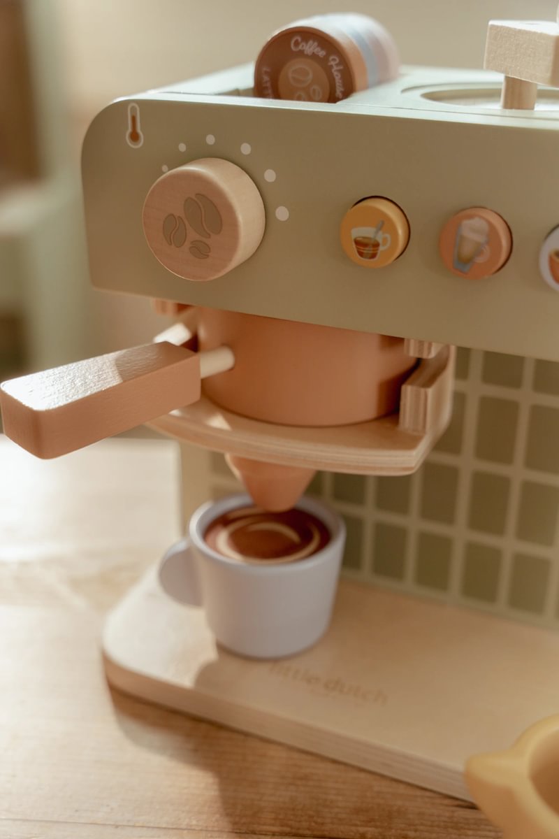 Little Dutch Holz Kaffeemaschine