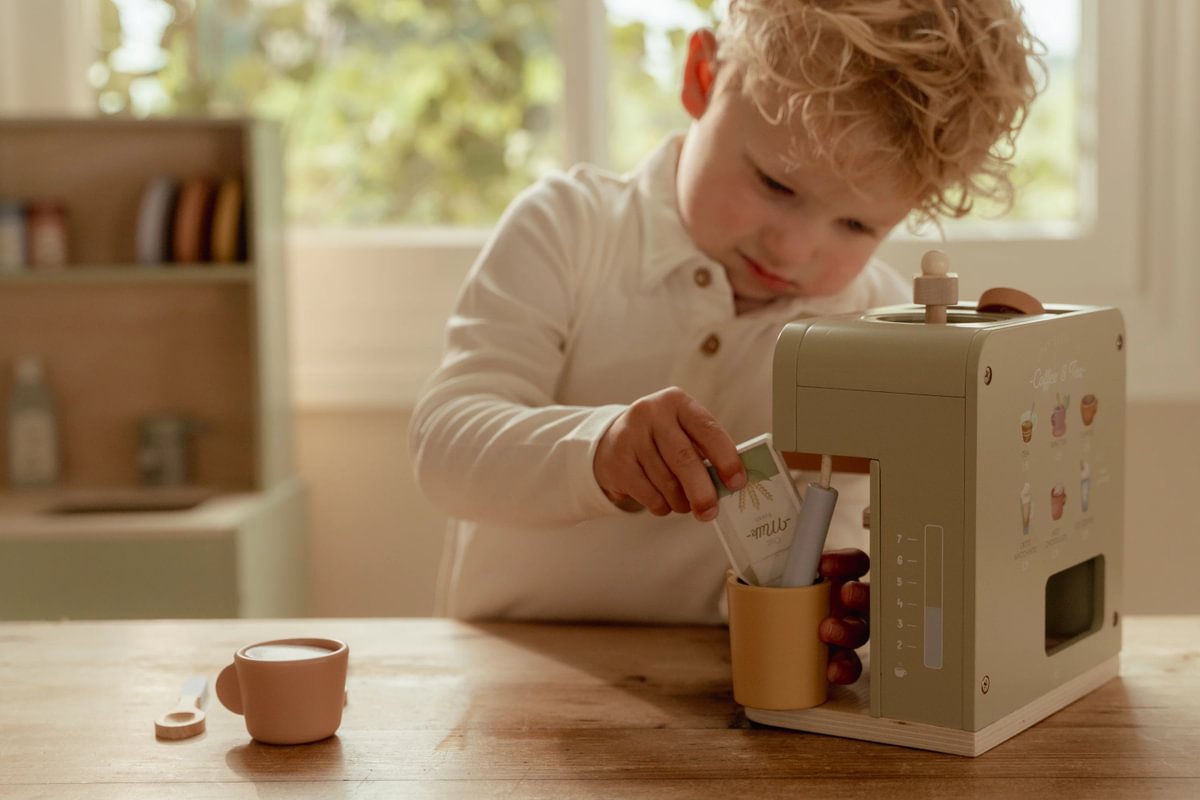 Little Dutch Holz Kaffeemaschine