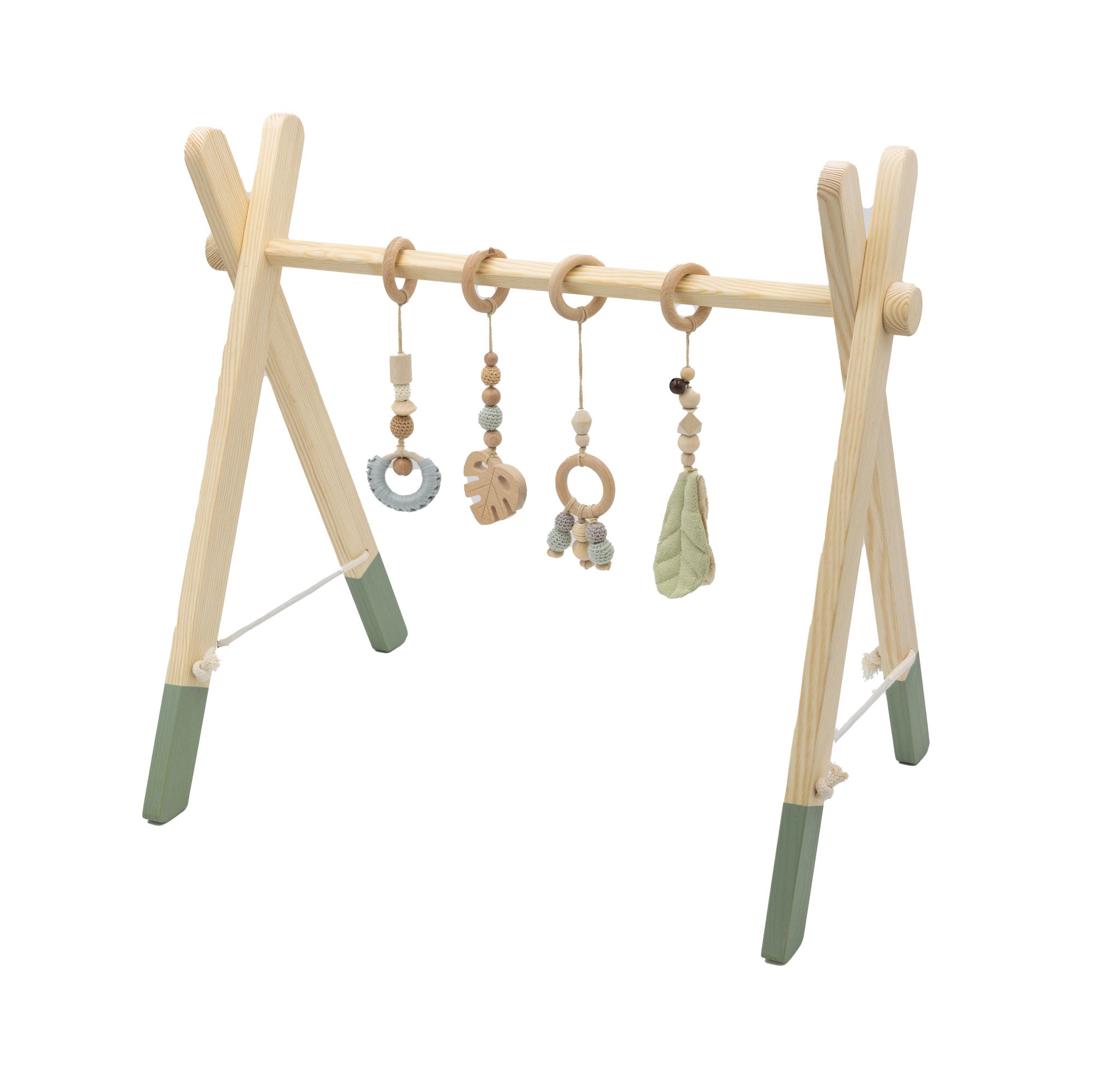 Premium Spielbogen aus Holz / Ohne Anhänger - klappbar